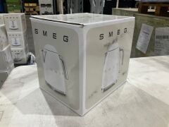 Smeg 50s Retro Style Electric Aesthetic Kettle White Matte KLF03WHMAU - 6