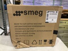 Smeg 50's Style Automatic Coffee Machine With Steam BCC02BLMAU - 5