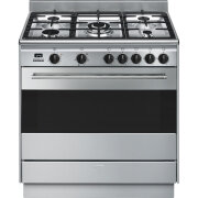 Smeg FS9606XSN 90cm Freestanding Dual Fuel Oven/Stove