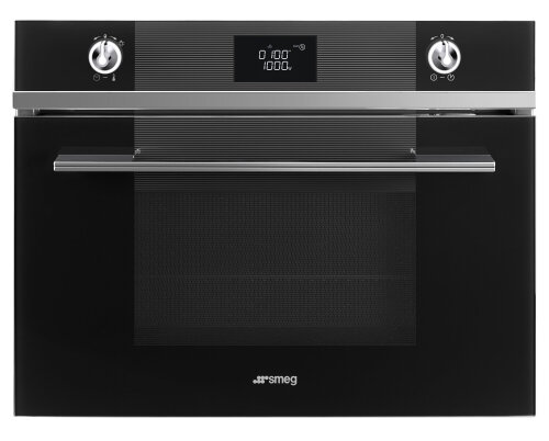 Smeg 45cm Linea Aesthetic Compact Microwave Oven with Grill SFA4102MN