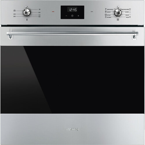 Smeg 60cm Classic Thermoseal Pyrolytic Built-In Oven SFPA6300TVX