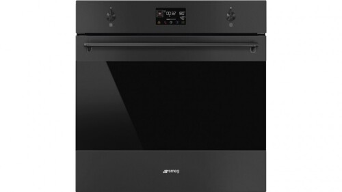 Smeg 600mm Classic Pyrolytic Steam Oven with Probe - Matte Black SOPA6302S2PN