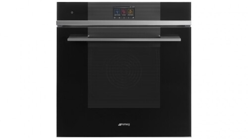 Smeg 600mm Linea Steam100 Pro Oven - Black SOA6104S4PN