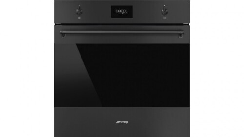 Smeg 600mm Classic Pyrolytic Oven - Matte Black SOPA6301TN