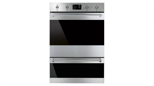 Smeg 600mm Classic Pyrolytic Double Oven DOSPA6395X