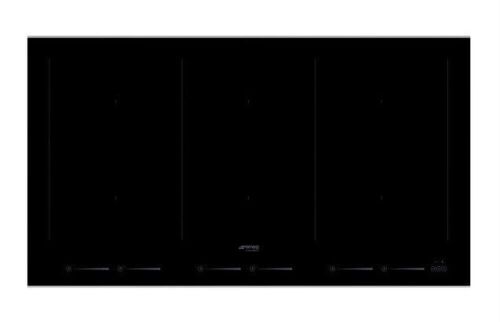 Smeg 90cm Dolce Stil Novo Aesthetic Induction Cooktop SIM693WLDX