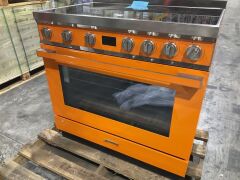 Smeg Portofino 90cm Induction Upright Cooker Orange CPF9IPOR - 2