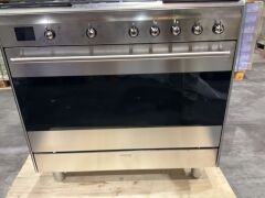 Smeg 900mm Dual Fuel Freestanding Cooker - Stainless Steel FS9606XS-1 - 7