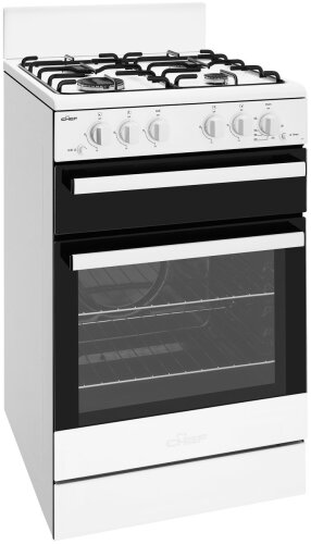 Chef CFG503WBNG 54cm Freestanding Natural Gas Oven/Stove