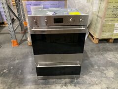 Smeg 600mm Classic Pyrolytic Double Oven DOSPA6395X - 2