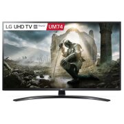 LG 55 Inch UM74 4K UHD HDR ThinQ AI Smart LED TV 55UM7400PTA