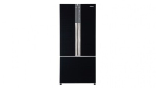 Panasonic 547L PrimeFresh French Door Fridge - Black Glass NRCY54BGKAU