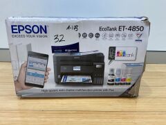 Epson EcoTank ET-4850 Wireless All-in-One Printer C11CJ60501 - 2