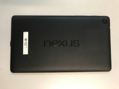 6x Google Asus Nexus 7 K008 Tablets, 32GB, Black, GPS, 1.2m/5m Camera each with Protective Carry Case, No power supplies - 2