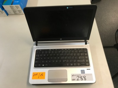 2x Hewlett Packard ProBook 430 G3 i5 Laptops, 4GB Ram 500GB HDD, (1 said to be faulty)