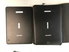2x Samsung Galaxy Tab S2 Tablets Model: SM-T819Y, Black, No power supplies - 2