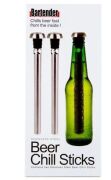 2 x Beer Chill Stick - Set of 2, 1 x Set of 4 Cupboard Pan Lid Holders Grey, 1 x WoodWick Black Peppercorn Medium Candle