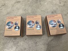 3 x Little Sun Diamond Solar Lamp - 3