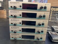 5 x Sennheiser EW 300 IEM G3 Transmitters and 8 x Sennheiser EW 300 IEM G3 Diversity Receivers Insurance Payout Value $14,157 - 3