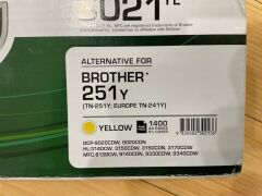 Calidad Brother TN-251 Toner - Yellow 3021-YL - 8