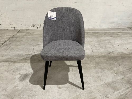 Park Fabric Dinner Chair, Grey