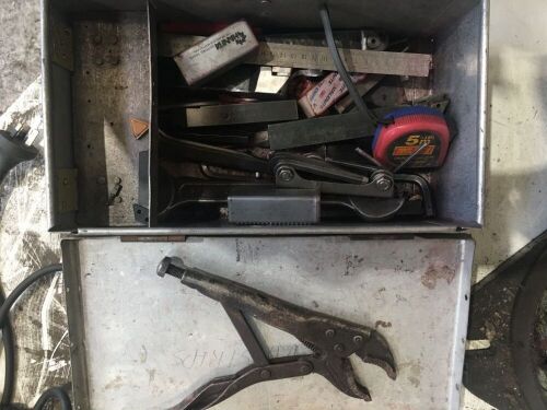 Lot Assorted Hand Tools etc in Tool Box