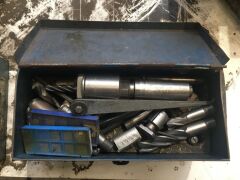 Lot Assorted Drill Bits, Milling Tools, Collets etc