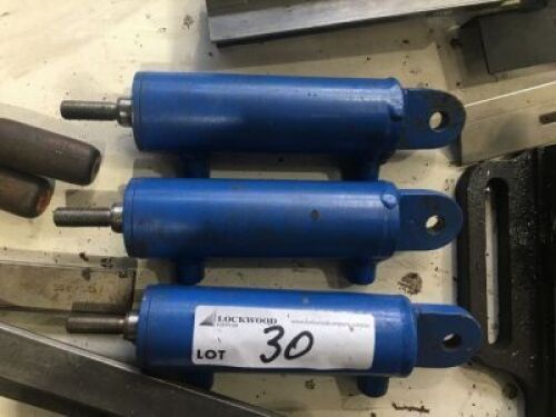 3 Heavy Duty Hydraulic Rams