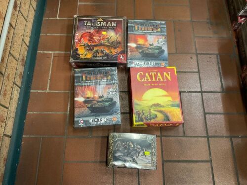 Bundle of Talisman, 2x Tanks, Catan, A Song of Ice & Fire