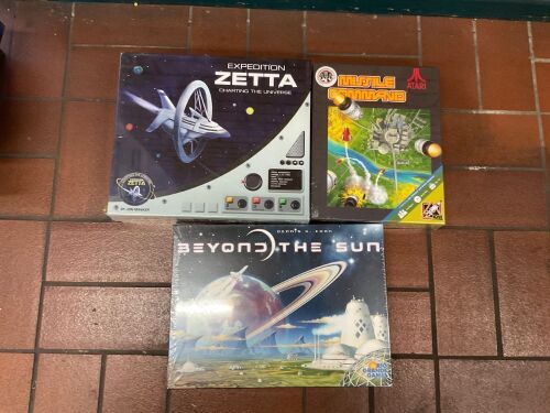 Bundle of Expedition Zetta, Missile Command, and Beyond the Sun