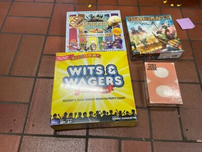Bundle of Wits & Wagers, Munchkin, Remnants and They Whowere