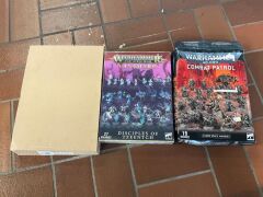 Bundle of Warhammer Age of Sigmar Vanguard, Warhammer 40k Combat Patrol, Folded Space Game Inserts - Forbidden St