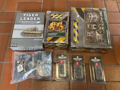Bundle of Tiger Leader, Terrain Crates, World of Tanks Miniatures