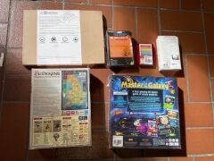 Bundle of Pendragon, Master Of The Galaxy, Ashes Expansion deck, Top Trumps, Marvel Miniature Game, Board Game Organiser - 2