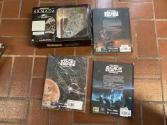 Bundle of Star Wars books and games - 2
