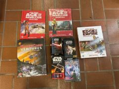 Bundle of Star Wars books and games