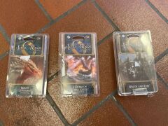 Bundle of Forbidden Lands, Lord of the Rings Treebeard Miniature, Kanban EV Metal Vehicle Add-On, Detective, 3x Lord of the Rings Card Packs - 5