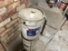 Quantity Assorted Full/Part Drums, Paint, Lacquers etc and Storeage Racks - 2