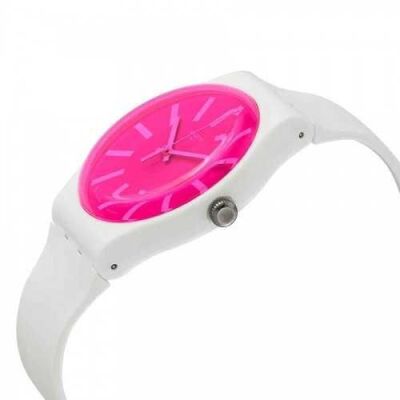 Swatch Strawbeon Unisex Quartz Watch SUOW162 