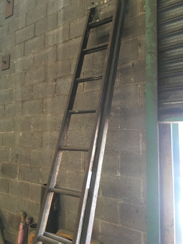 Timber Framed 3m/5.5m Extension Ladder