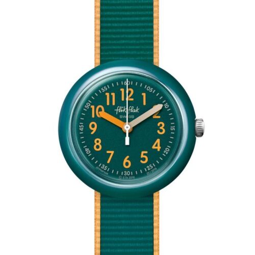 Flik Flak Color Blast Green Watch FPNP048