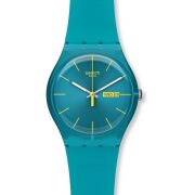 Swatch Turquoise Rebel Originals Watch SUOL700