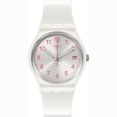 Refund Unisex Swatch Pearlazing Watch GW411