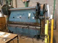 CINCINNATI HEAVY DUTY STEEL FRAMED MOTORISED 135 TONNE 6MM MECHANICAL PRESS BRAKE Model: 5X8, Serial No: 17K11