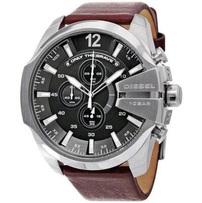 Diesel Mega Chief Grey Dial Watch DZ4290