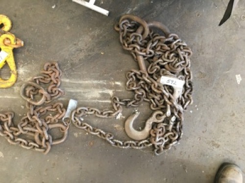 Heavy Duty Steel Twin Leg Chain Lifting Sling