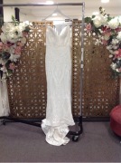 Tina Holly Wedding Gown T19280 - Size :12 Colour: white/white - 2