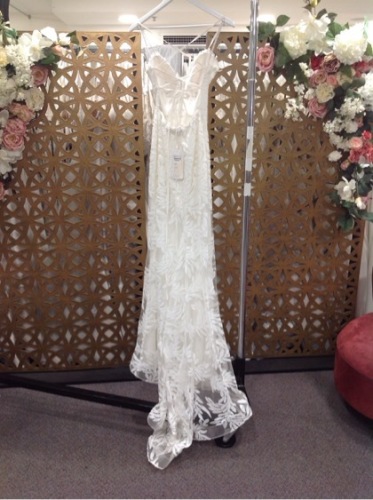 Tina Holly Wedding Gown BB001 - Size :8 Colour: white