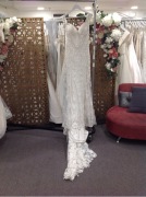 Wedding Gown 9740L - Size :10 Colour: sand ivory
