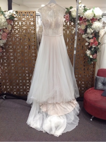 DNL Madison James Wedding Gown MJ606 - Size :10 Colour: almond champagne
